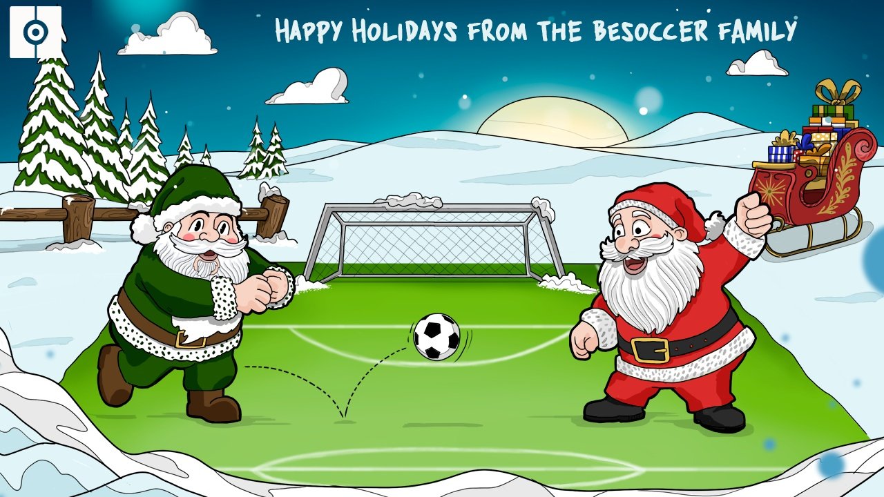 Happy Holidays from BeSoccer to everyone in the football world. BeSoccer