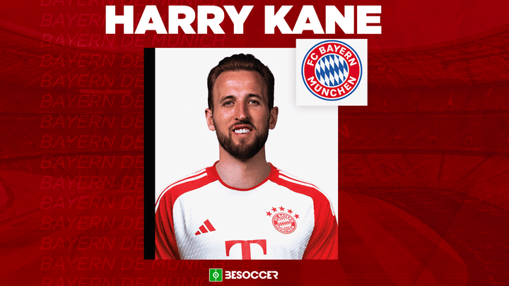 OFICIAL: Harry Kane assina com o Bayern de Munique