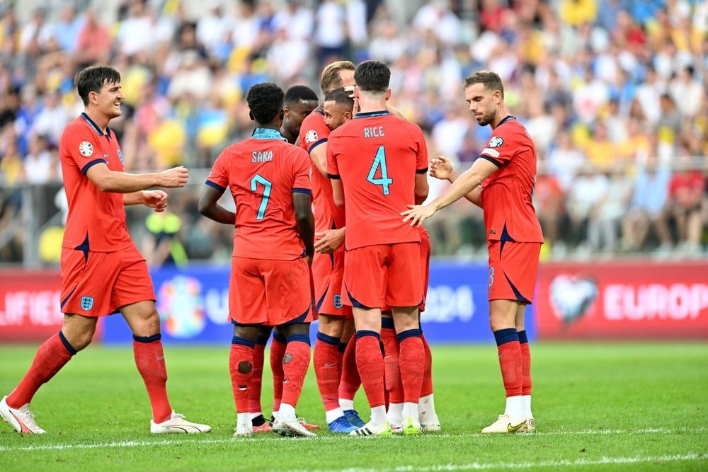 England's run of four successive Group C victories came to an end. AFP