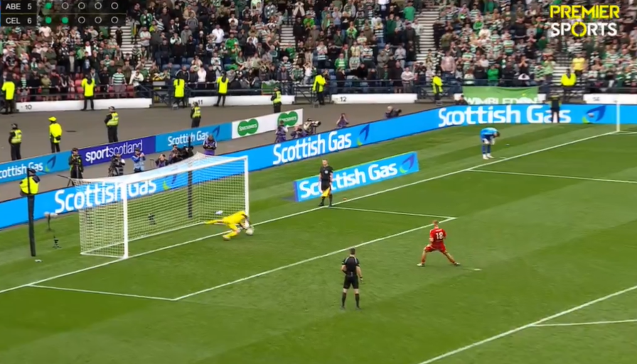 El Celtic se clasificó para la final de la Copa de Escocia tras un partido que tuvo casi de todo. El Aberdeen forzó la prórroga en el 90' y los penaltis en el 119', solo unos minutos después de un claro penalti que no lo fue tal para el VAR. Ya en la tanda, Joe Hart falló su lanzamiento, pero se redimió al detener 7º del rival.