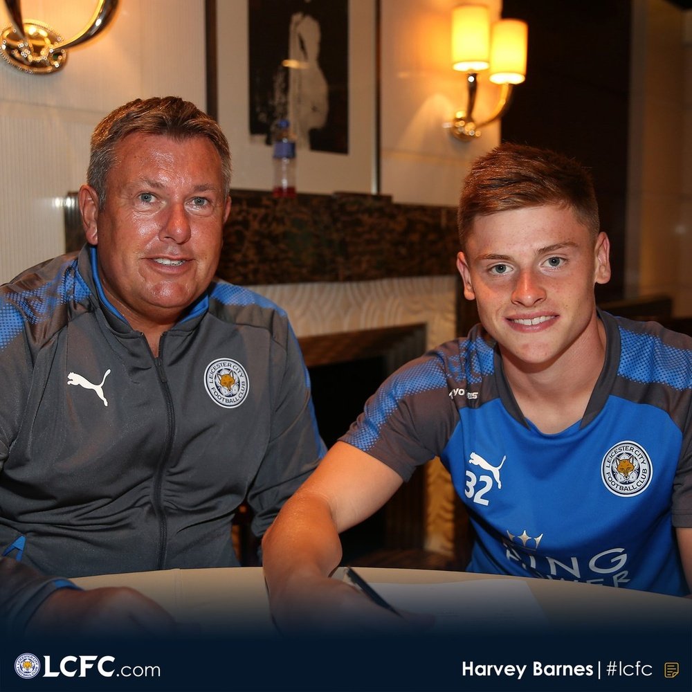 El jugador ha renovado recientemente su contrato con los 'foxes'. LeicesterCity