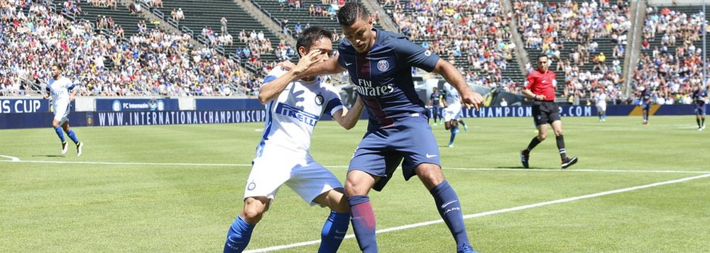 Nagatomo llegó al Inter de Milán en 2011, pero parece que se marchará este verano. EFE/Archivo
