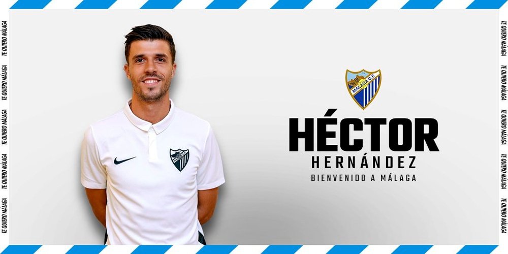 Héctor Hernández refuerza el ataque del Málaga. MálagaCF