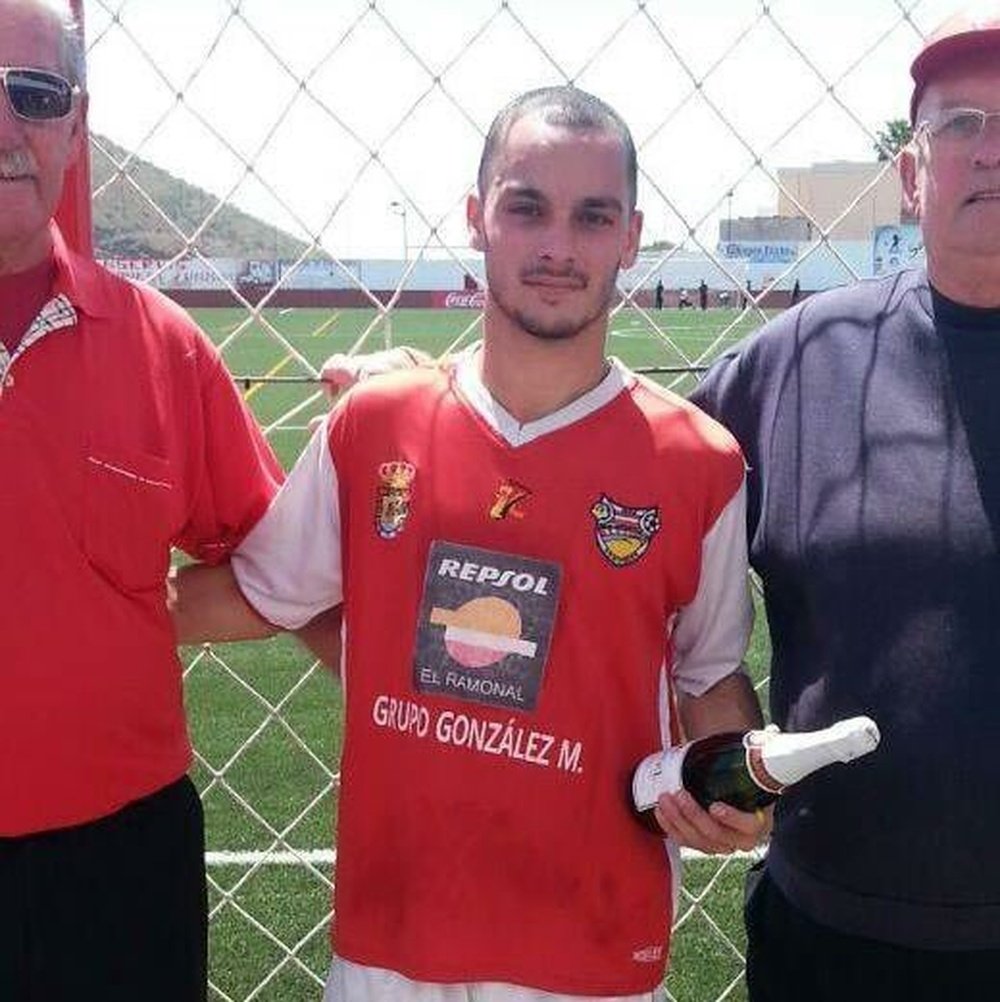 Héctor Mesa deja el filial del Tenerife y jugará esta temporada en Las Zocas. UDLasZocas
