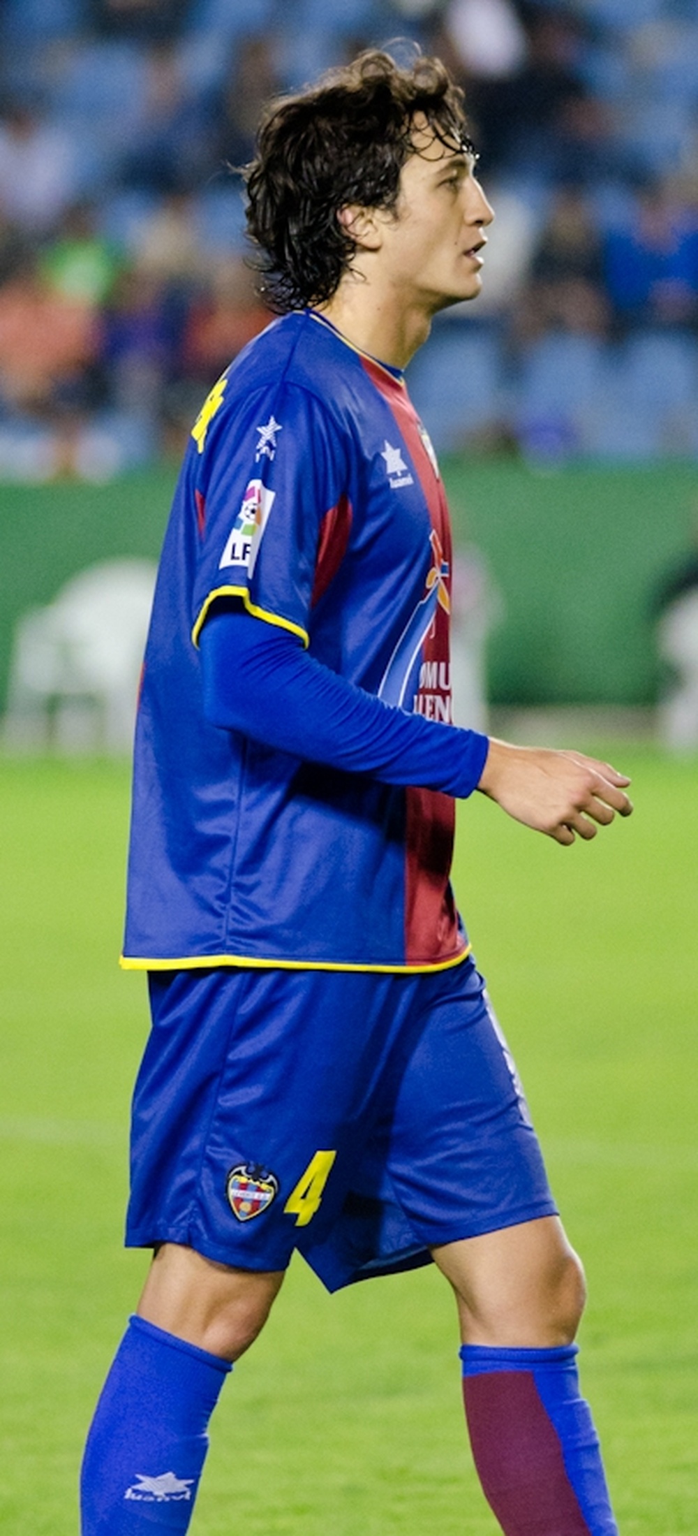 Héctor Rodas, en un encuentro con el Levante. Carlos_rm (Flickr)