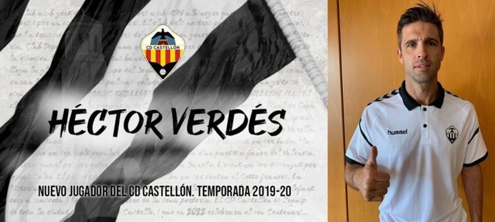 El Castellón presentó a Héctor Verdés