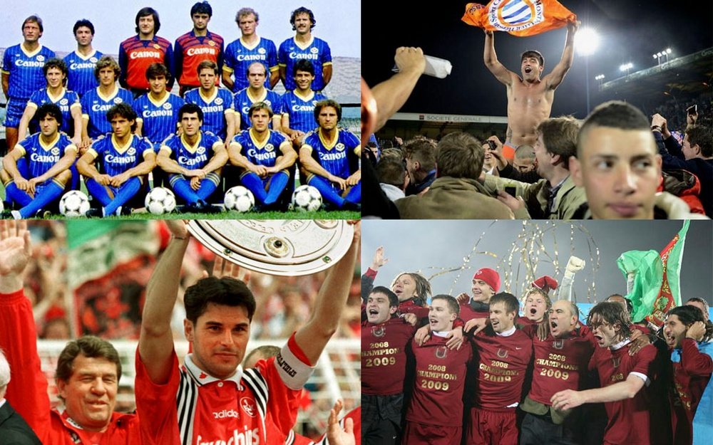 Hellas Verona, Montpellier, Kaiserslautern y Rubin Kazan, champions surprenants. BeSoccer