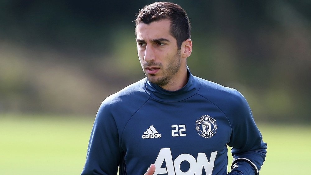 Mkhitaryan has started just one Premier League game this season. ManUtd