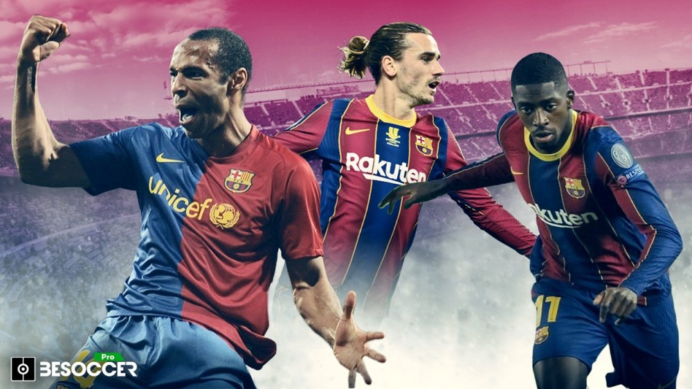 I 10 migliori marcatori francesi nella storia del Barça. BeSoccer Pro