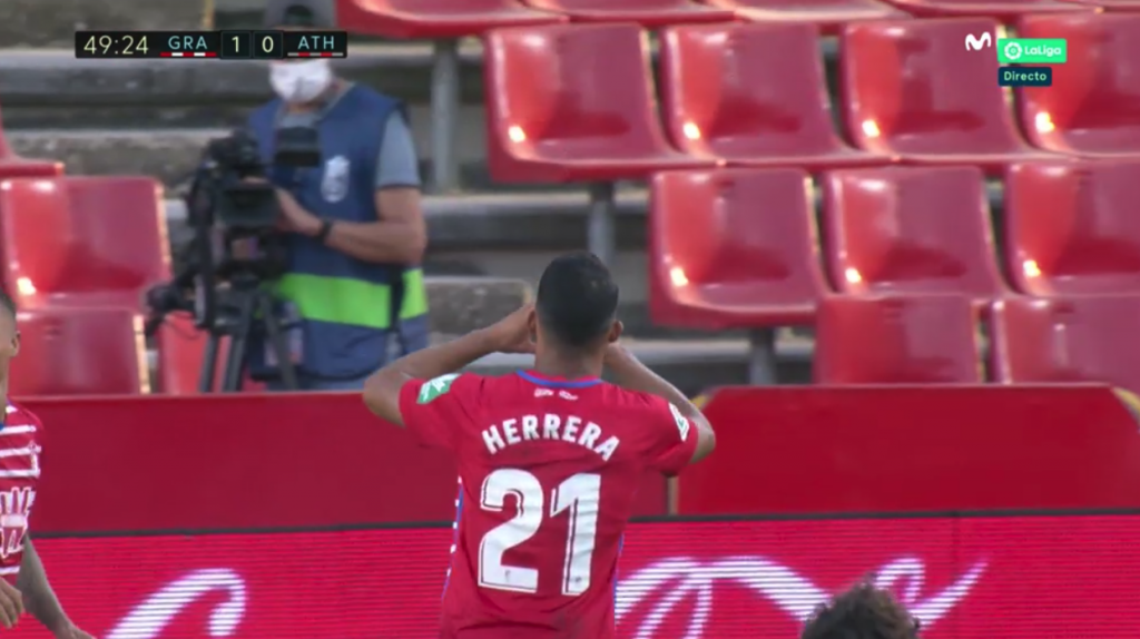 After two hours without goals, Yangel Herrera scores first La Liga goal of 2020-21