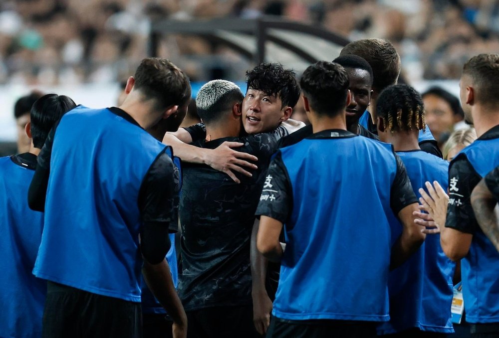 Son's chapter at Tottenham has come to a close. EFE