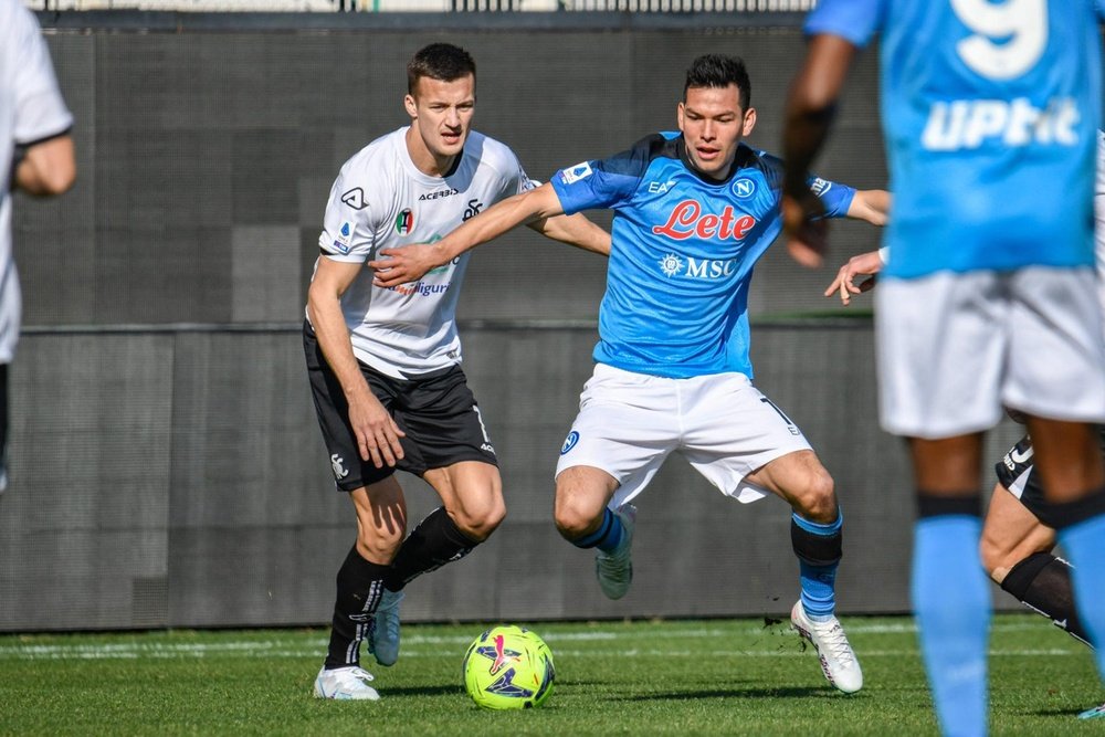 Lozano, nel mirino del Los Angeles FC. EFE