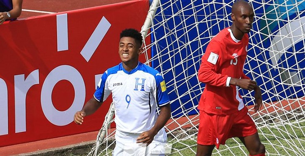 Honduras celebra el triunfo ante Canadá. CONCACAF