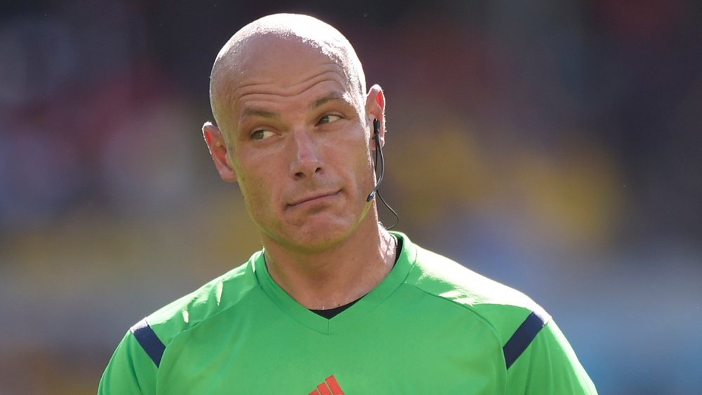 Englishman Howard Webb officiated the final in 2018. AFP