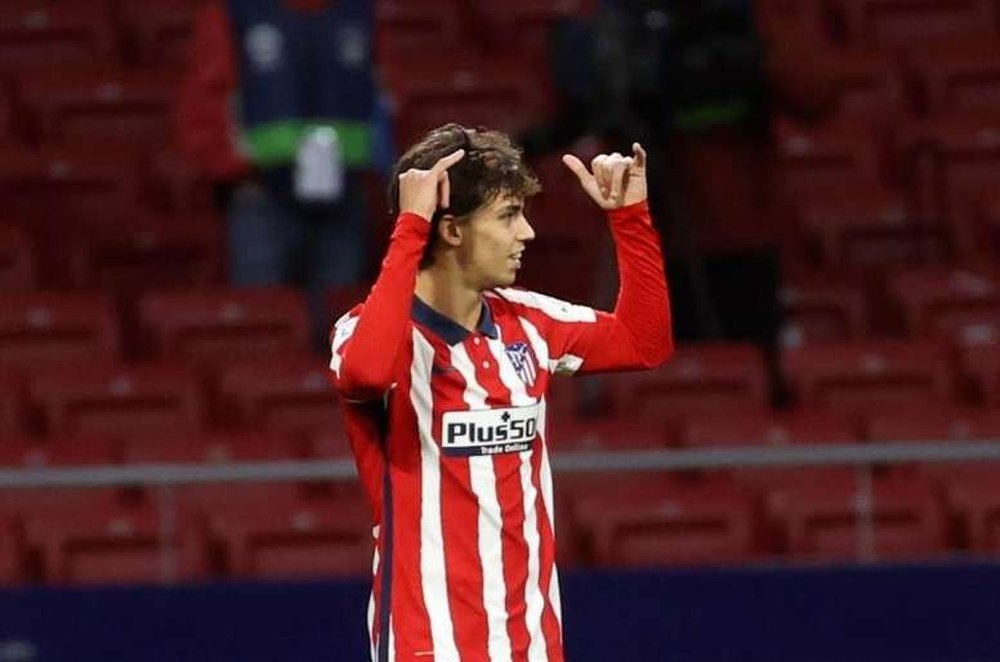 Joao Felix est prêt à affronter le Barca. EFE