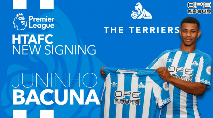 OFFICIAL: Huddersfield complete transfer of Bacuna