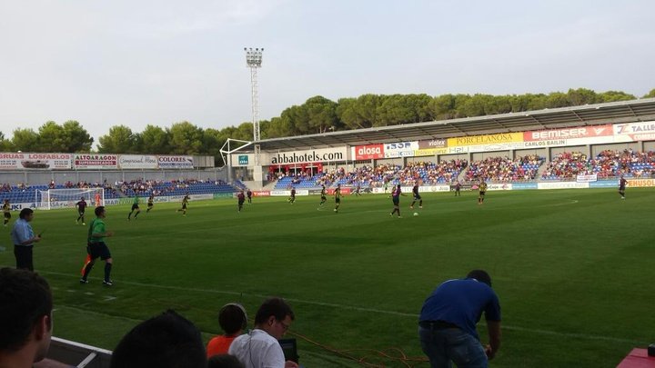 Huesca 1-1 Zaragoza. Tablas en el derbi aragonés
