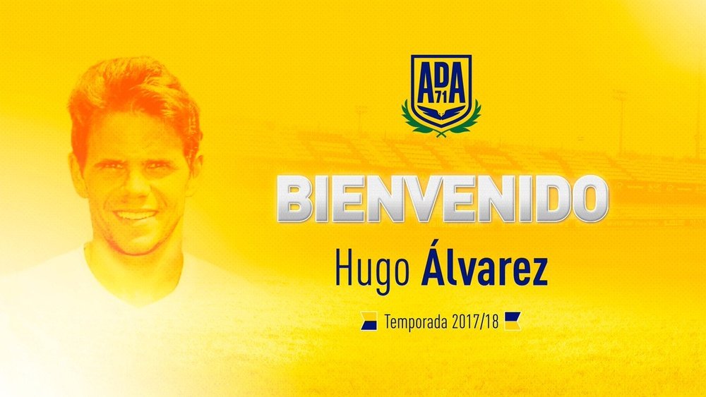 Hugo Álvarez, nuevo jugador del Alcorcón. ADAlcorcón