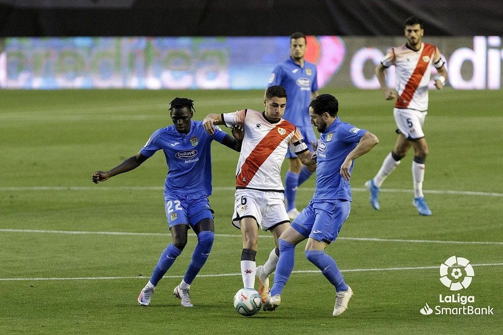 El Rayo tumbó al Fuenla. LaLiga