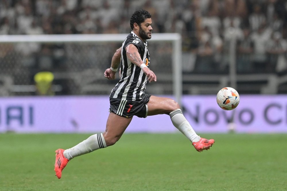 Atlético Mineiro, com o poder de Hulk. EFE