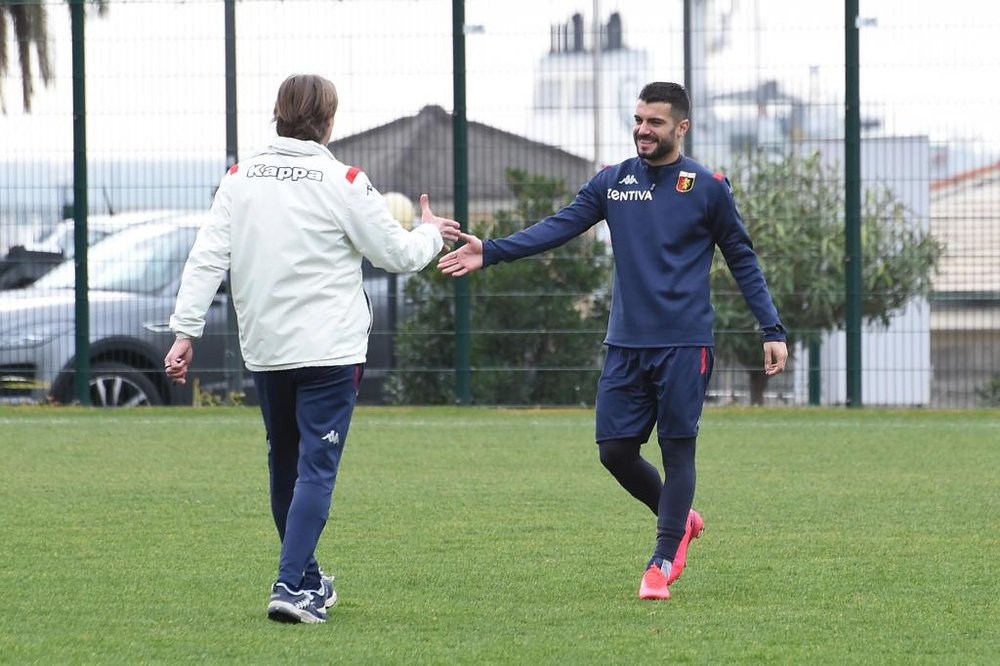 He has signed for Genoa. GenoaCFC