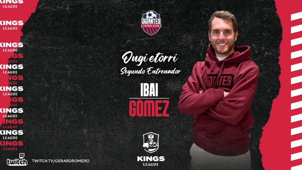 Ibai Gómez será comodín y podrá jugar si es necesario. Twitch/gerardromero