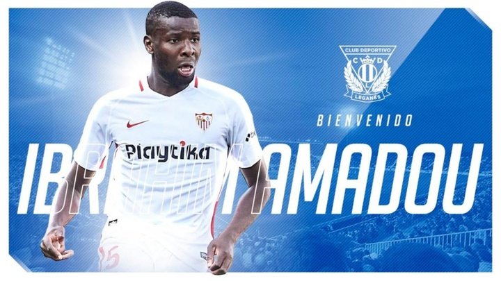Amadou recala cedido en el Leganés
