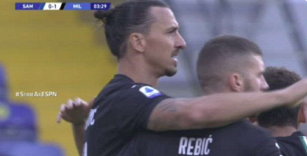 Zlatan Ibrahimovic ouvre le score !