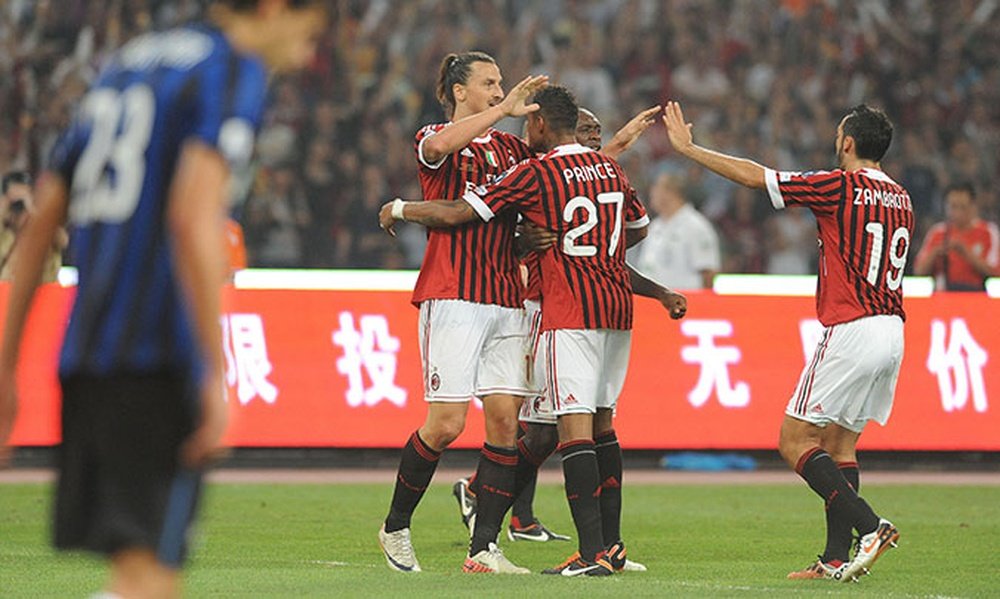 Ibrahimovic sería el último deseo del Milan para la delantera 'rossonera'. ACMilan