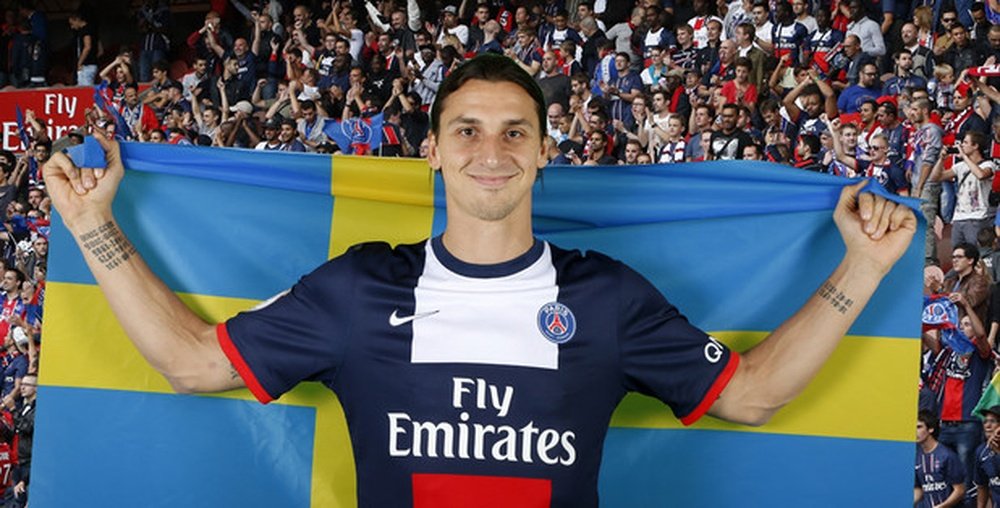 Ibrahimovic, after a match. PSG