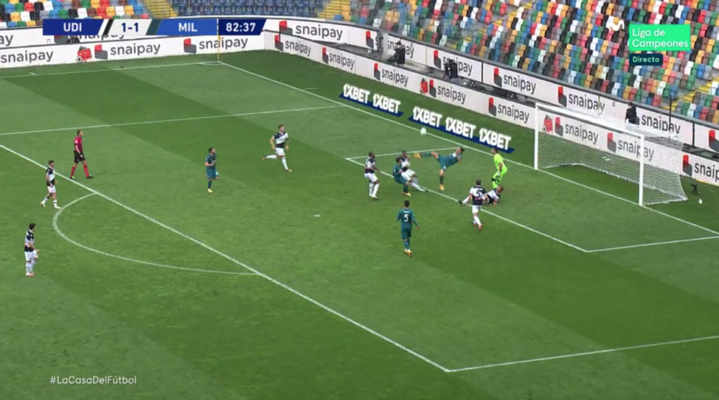 Golazo de Ibrahimovic de chilena