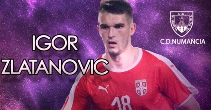 Zlatanovic llega cedido al Numancia