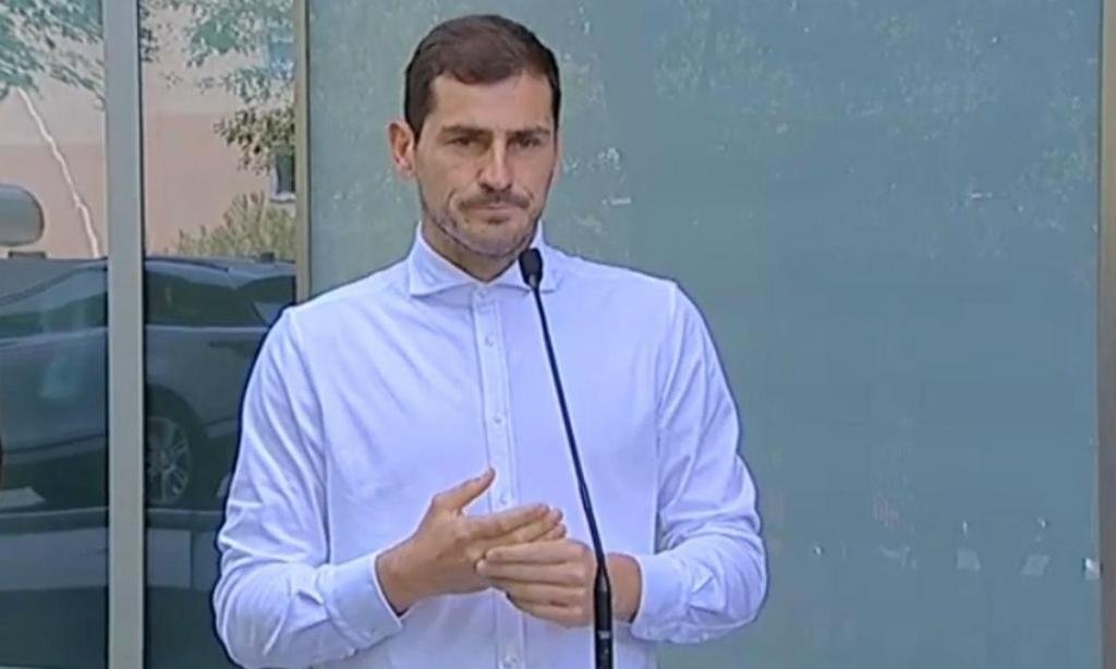 Casillas è stato dimesso. Captura/GOL