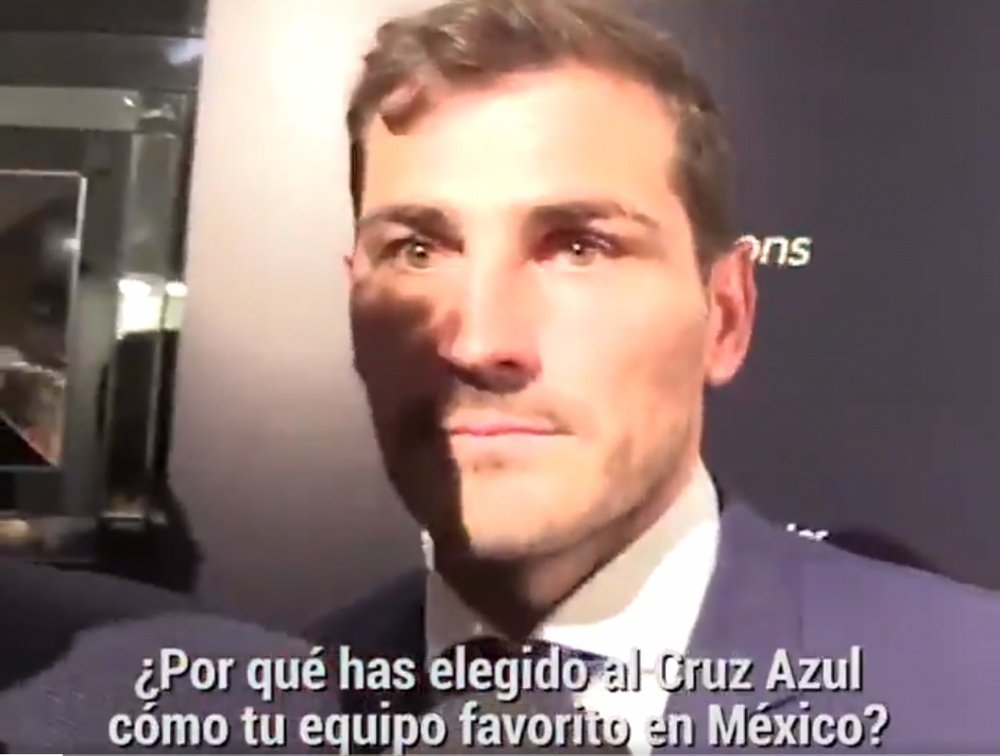 Casillas explicó por qué es de Cruz Azul. Captura/UnivisionDeportes