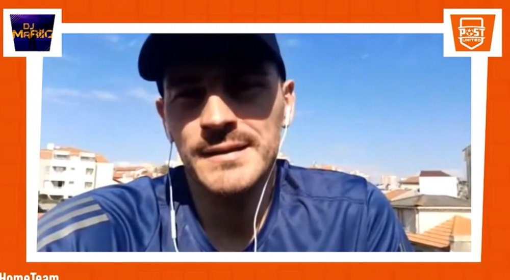 Casillas spoke about his future in football. Youtube/Post United