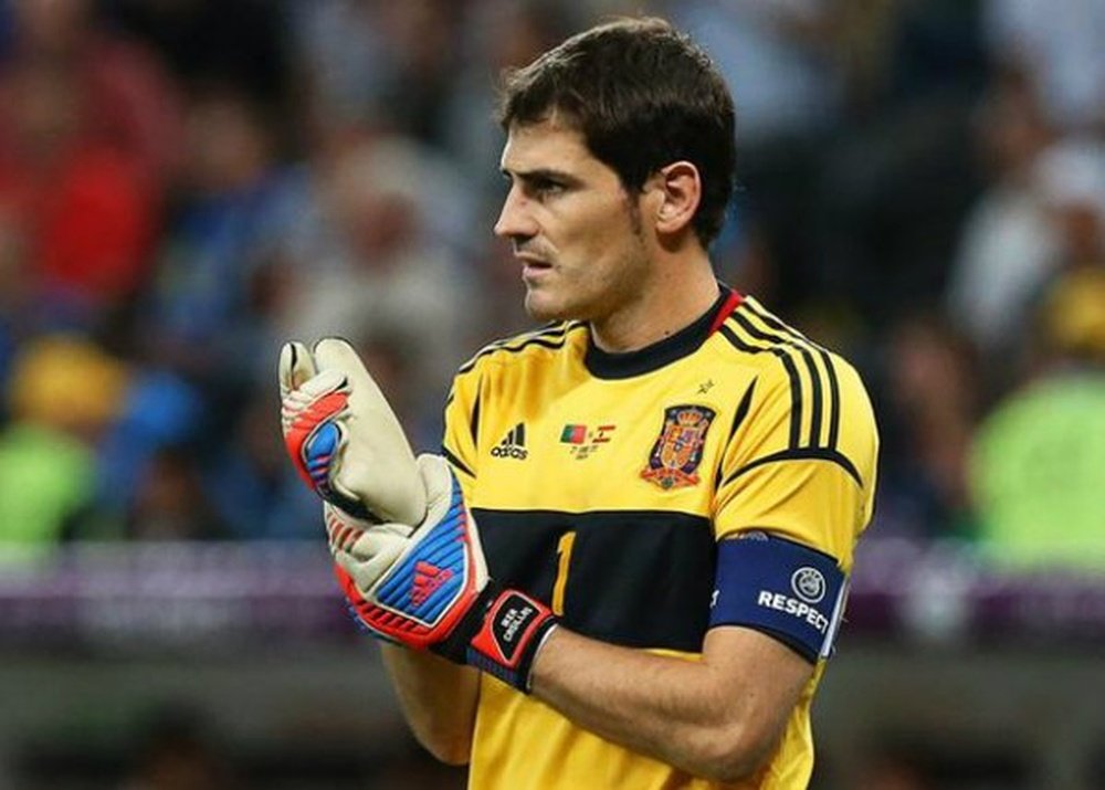Iker Casillas, portero de la Selección Española. Twitter