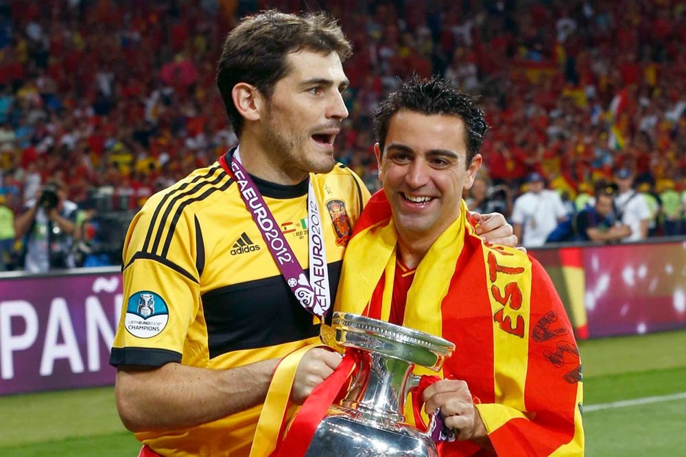 Casillas pas surpris de l'arrivée de Xavi sur le banc du Barça. efe