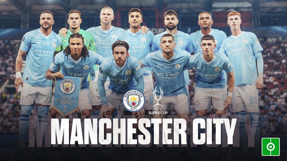 O Manchester City é campeão da Supercopa da Europa 2023! BeSoccer