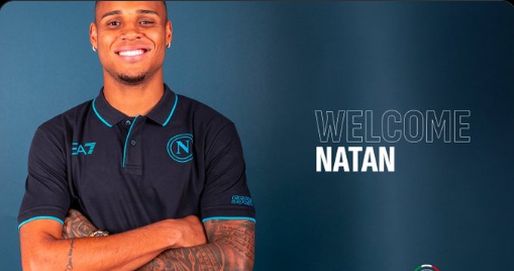 Natan, primo colpo del Napoli. EFE