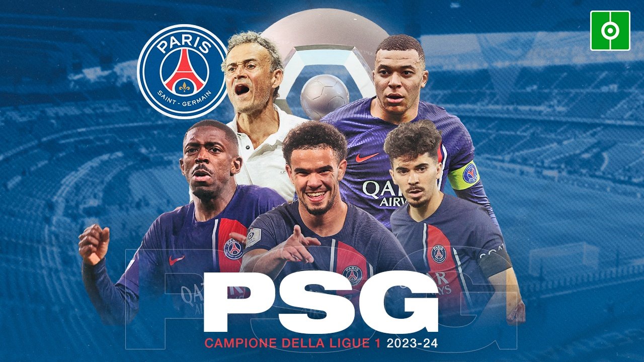 Il PSG, campione della Ligue 1. BeSoccer
