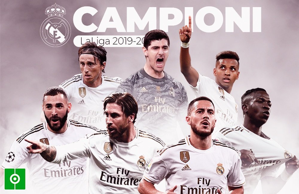 Il Real Madrid vince LaLiga 2019/20. BeSoccer