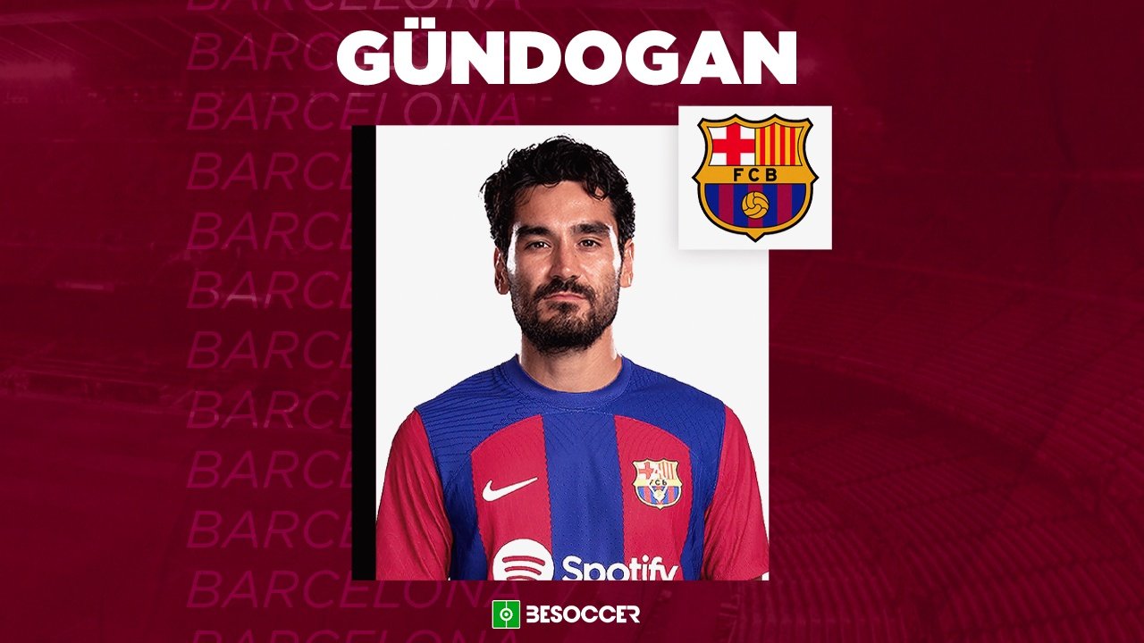 Gundogan is Barcelona's first signing for the 2023/2024 season. BeSoccer