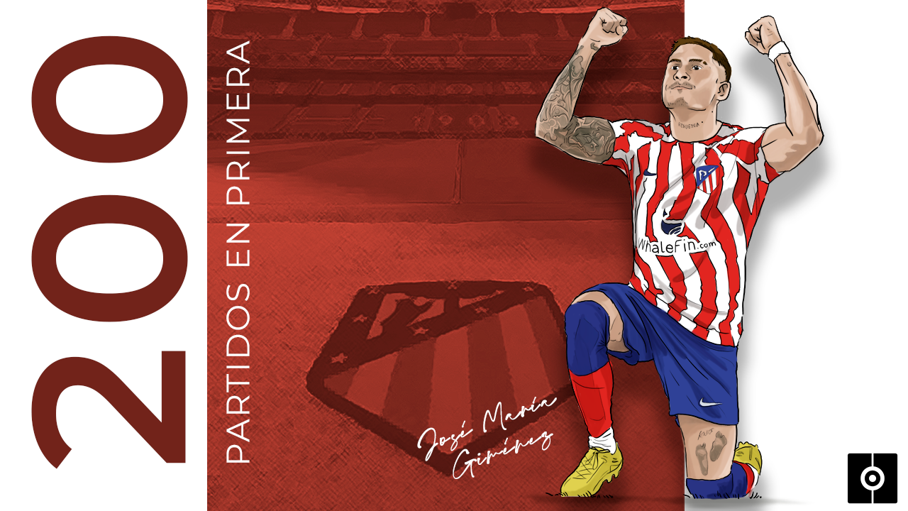 Giménez, fiel soldado del Cholo, cumple 200 partidos en Primera