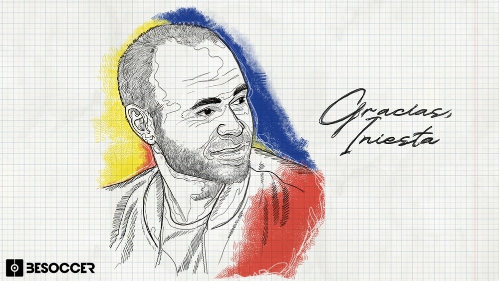 963 partidos y 37 títulos después, Iniesta deja el fútbol. BeSoccer