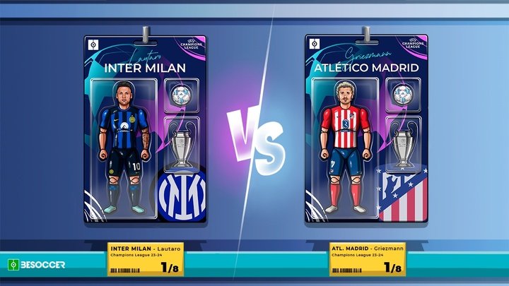 Champions: prováveis escalações de Inter e Atlético de Madrid