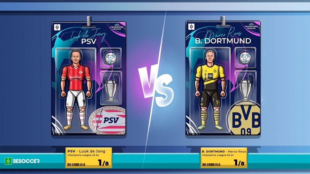 PSV v Borussia Dortmund, Champions League 2023/2024, last 16, 20/02/2024, possible lineups. BeSoccer