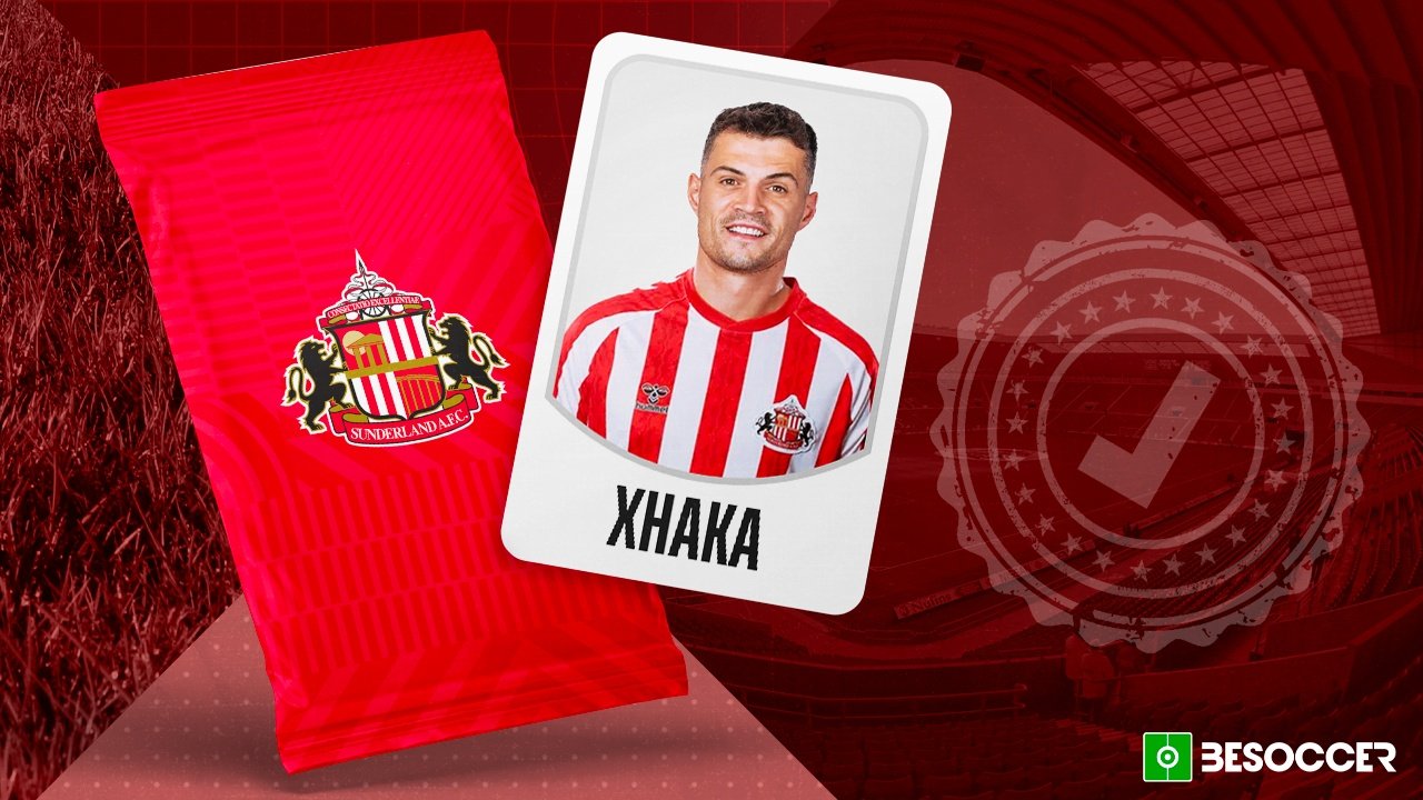Xhaka has penned a contract with Sunderland until 2027. BeSoccer