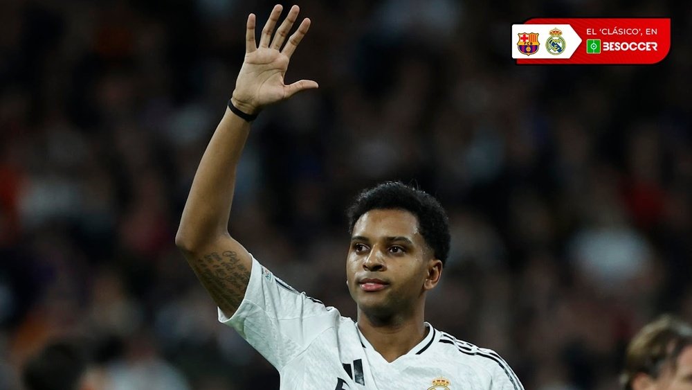 Rodrygo, de regreso en la lista del Madrid para el 'Clásico'. EFE
