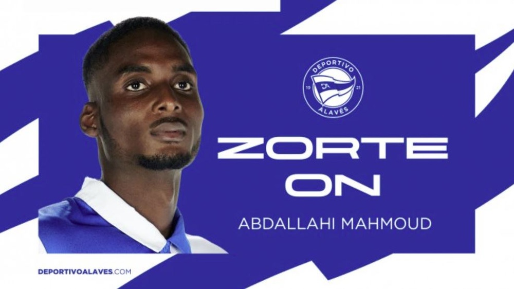 Abdallahi debutó en el primer equipo albiazul en la temporada 2019-20. DeportivoAlavés