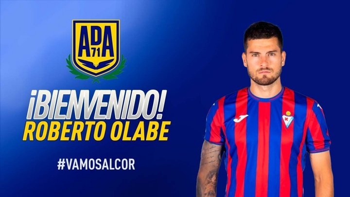 Roberto Olabe, nuevo jugador del Alcorcón